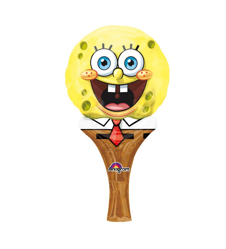 Fóliový balónek Sponge Bob - lízátko