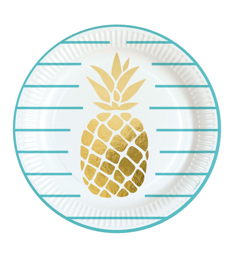 Párty talířky - Ananas