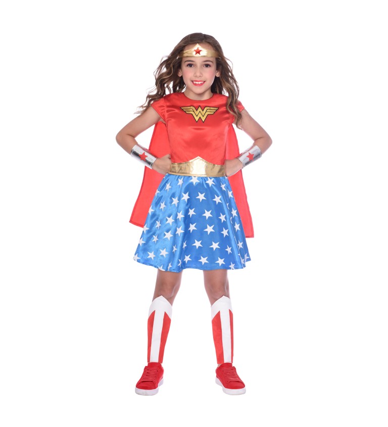 Dětský kostým - Wonder Woman hrdinka