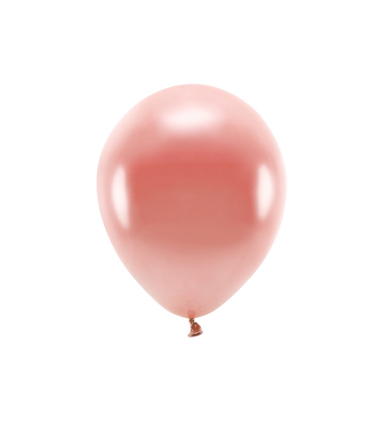 EKO Latexové balónky 26 cm růžové zlato, 10 ks