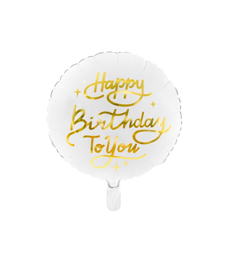 Fóliový balónek - Happy Birthday To You