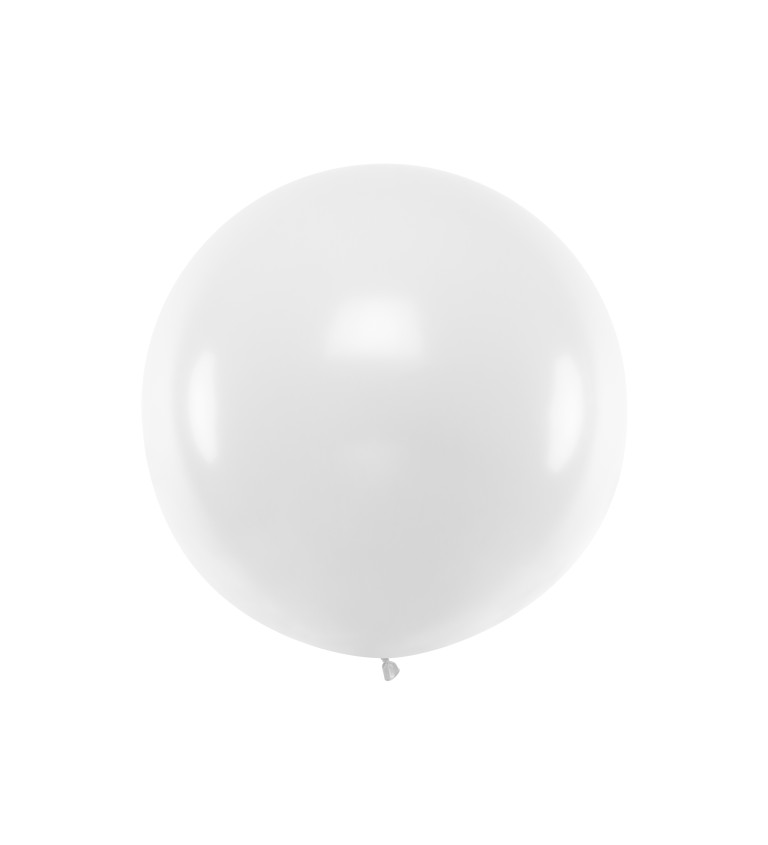 Balónek obří - bílý