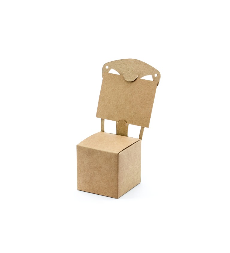 Kraftová krabička - židle