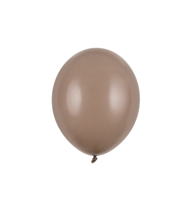 Latexové balónky 30 cm cappucino, 10 ks