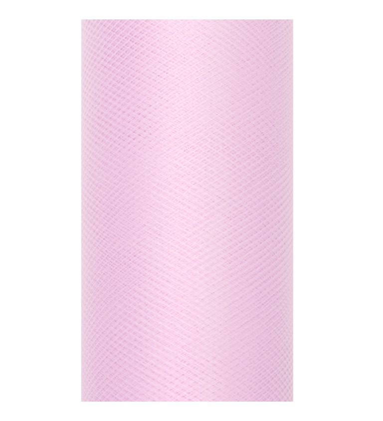 Jednobarevný jasně růžový tyl - 0,15 m