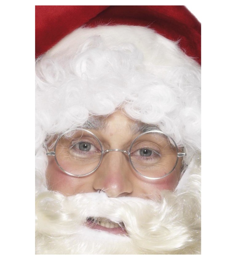 Brýle Santa Claus - kulaté