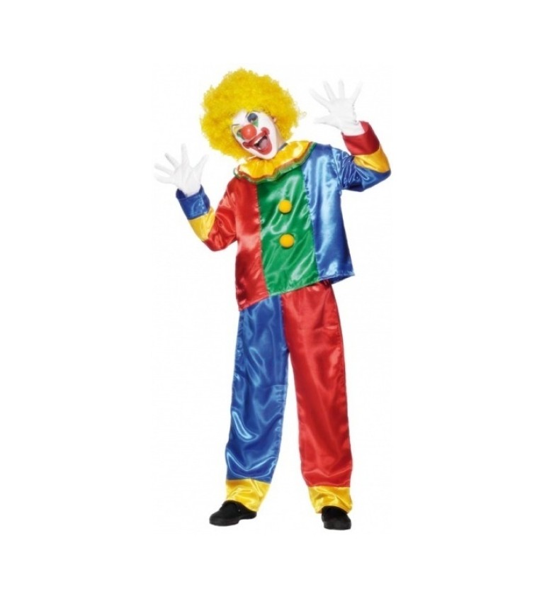 Dětský uni kostým - Cirkusový klaun