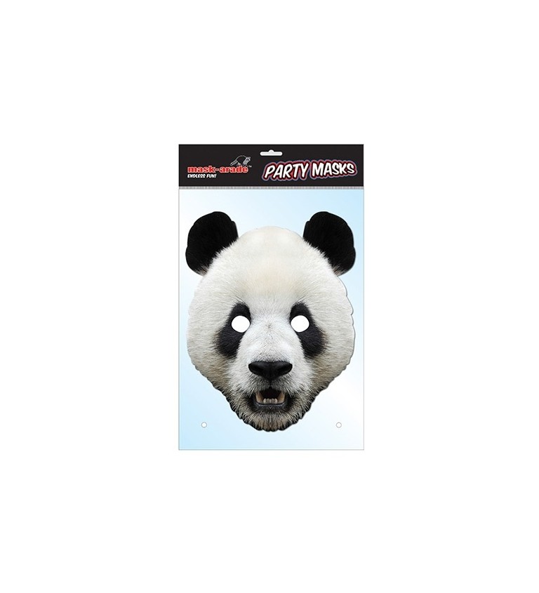 Papírová maska - Panda