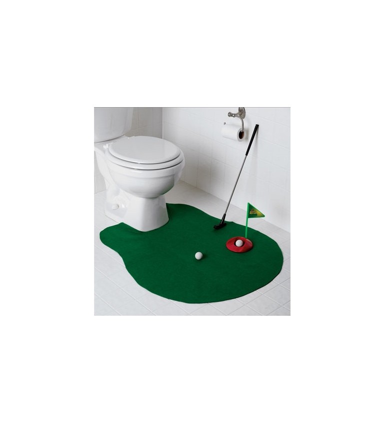 Golf na toaletu