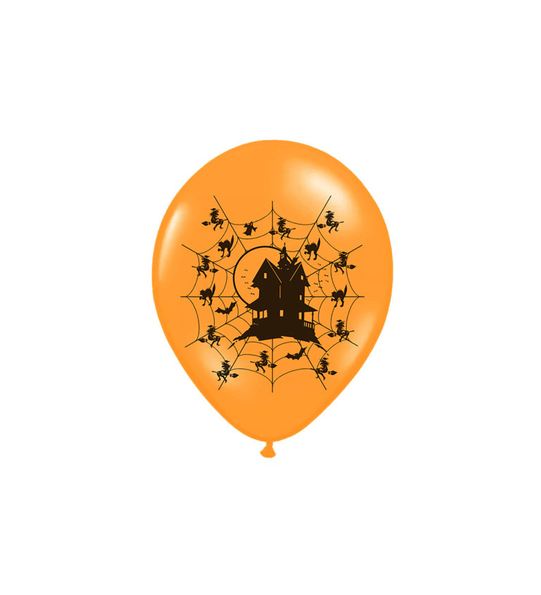 Latexové balónky 30 cm čarodějnice, 50 ks