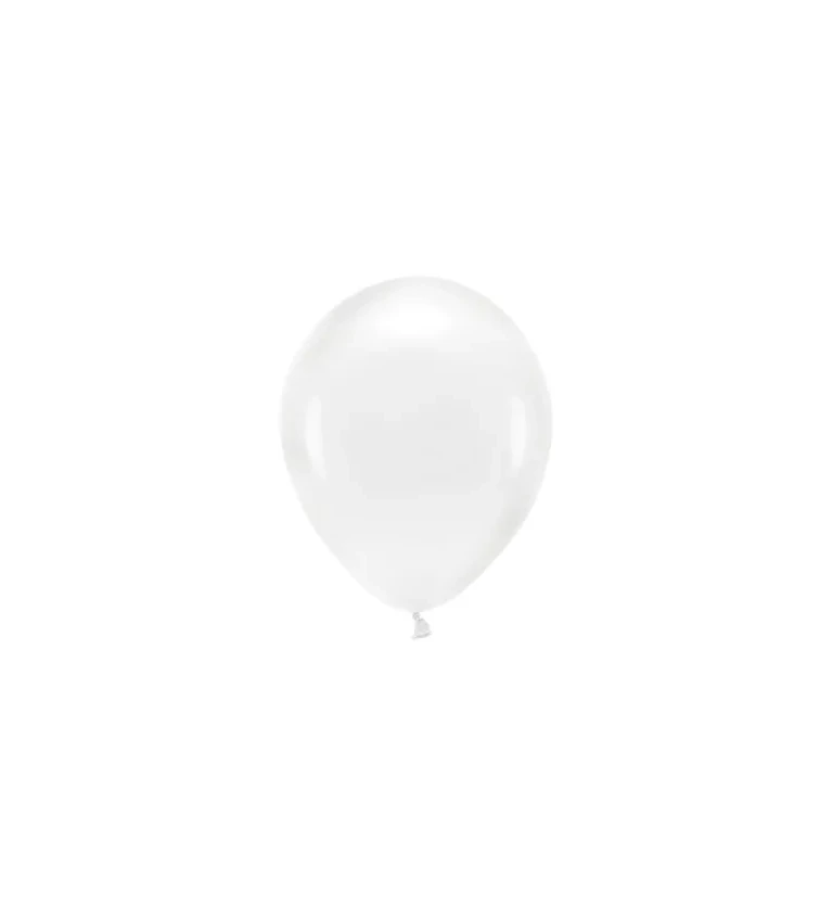 Balónky Eco 26 cm, křišťálově čiré