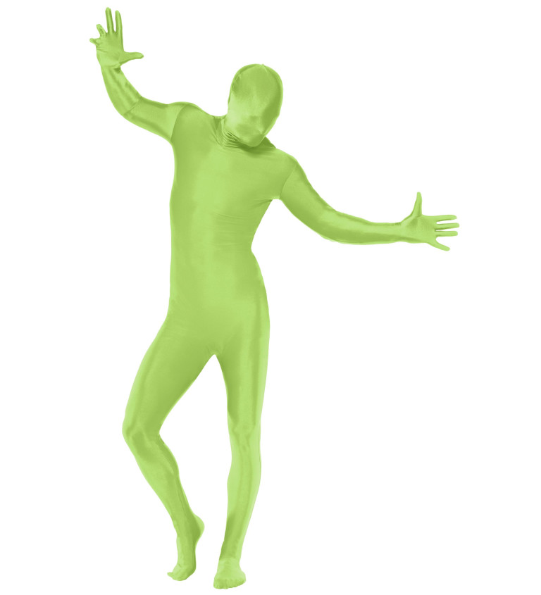 Kostým - Morphsuit zelený