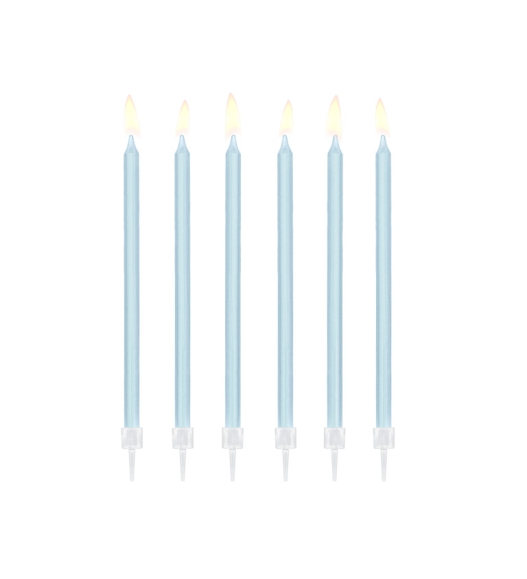 Svíčky modré