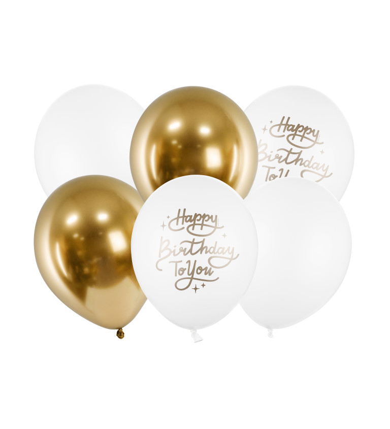 Sada balónků Happy Birthday