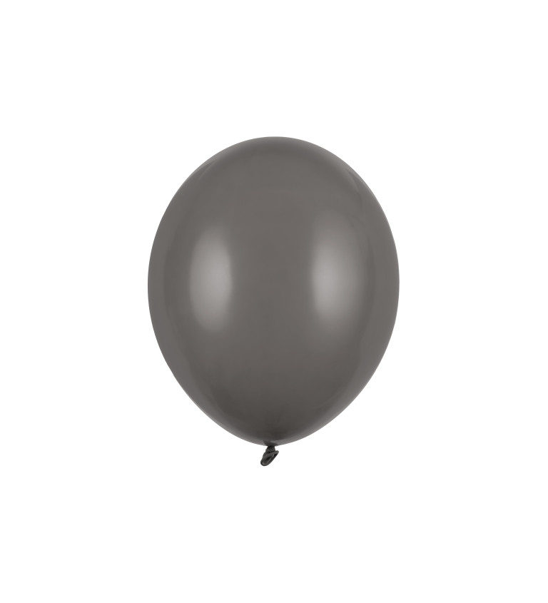 Balónky šedé pastelové 10ks