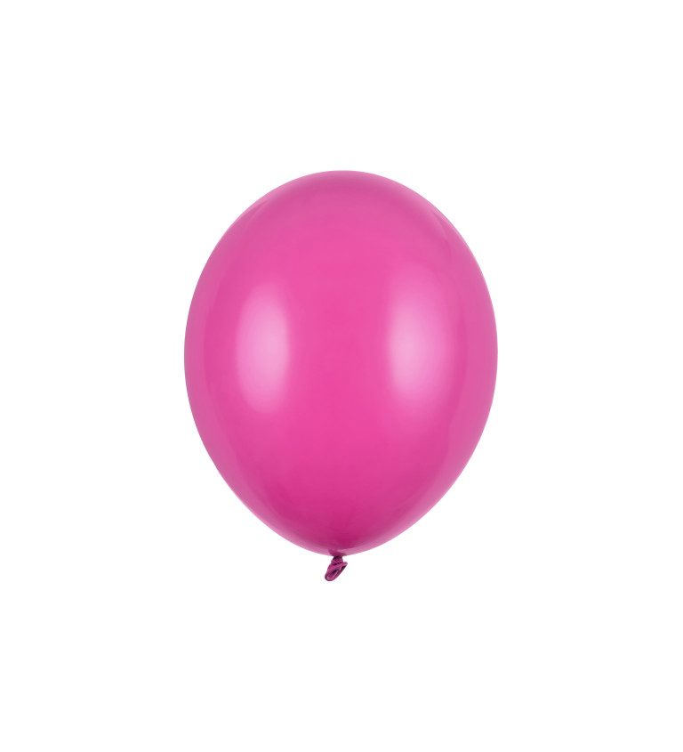 Balení růžových balónků