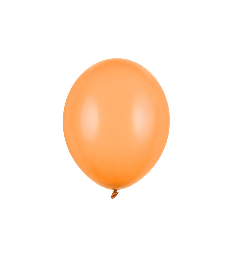 Latexové balónky 30 cm oranžové, 100 ks