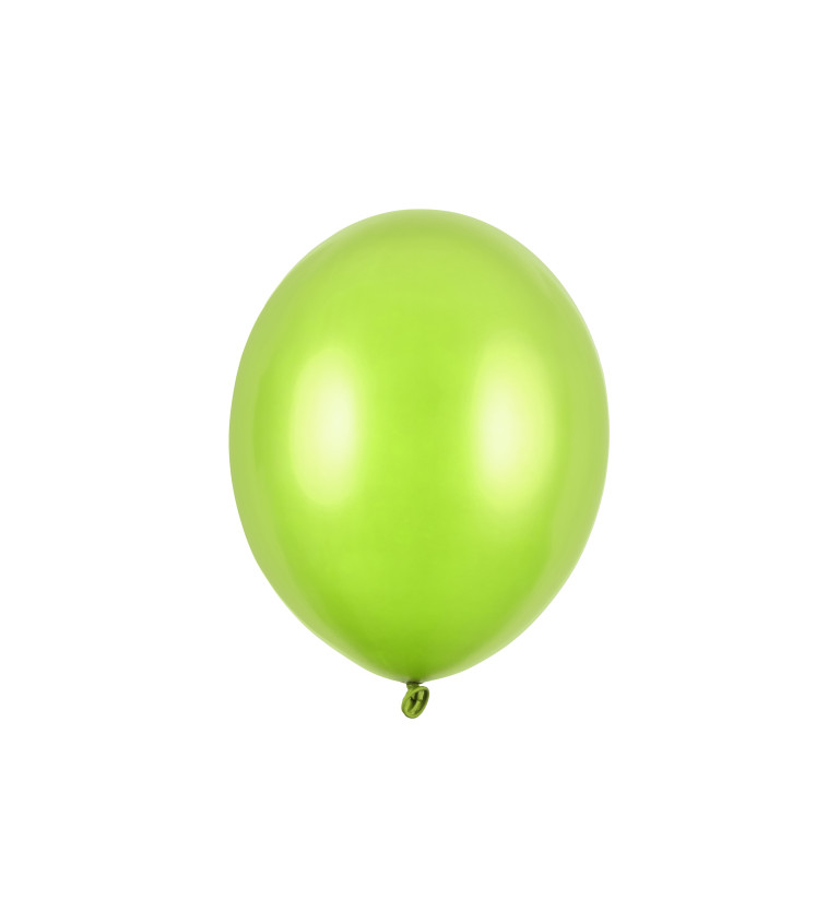 Latexové balónky 30 cm světle zelené, 100 ks