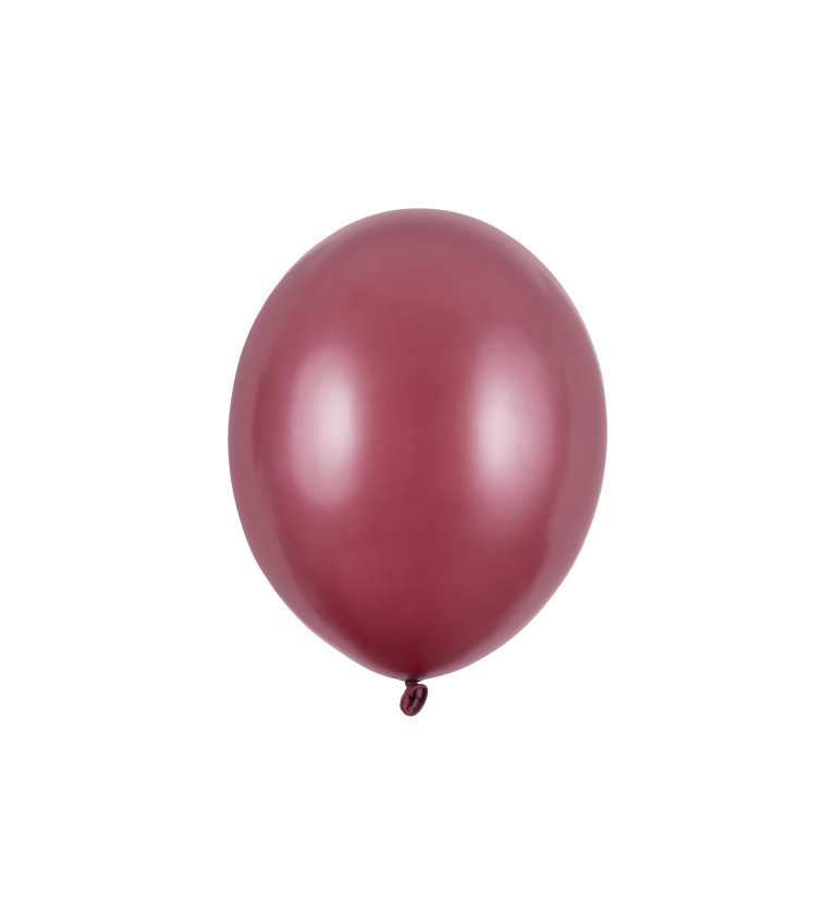 Latexové balónky 30 cm bordó, 100 ks