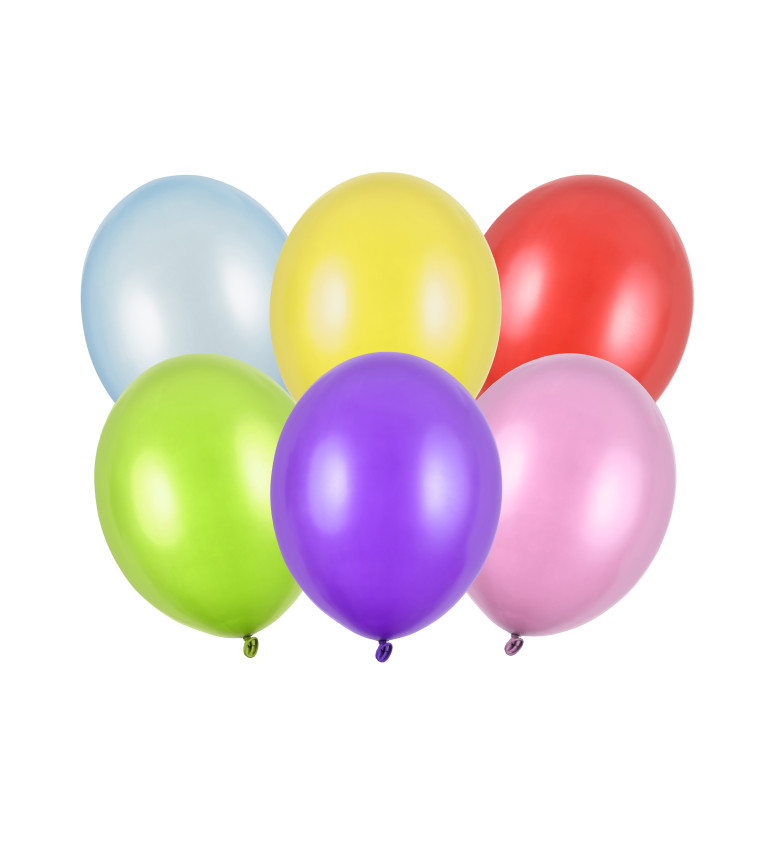Latexové balónky 30 cm pastelové, barevné, 50 ks