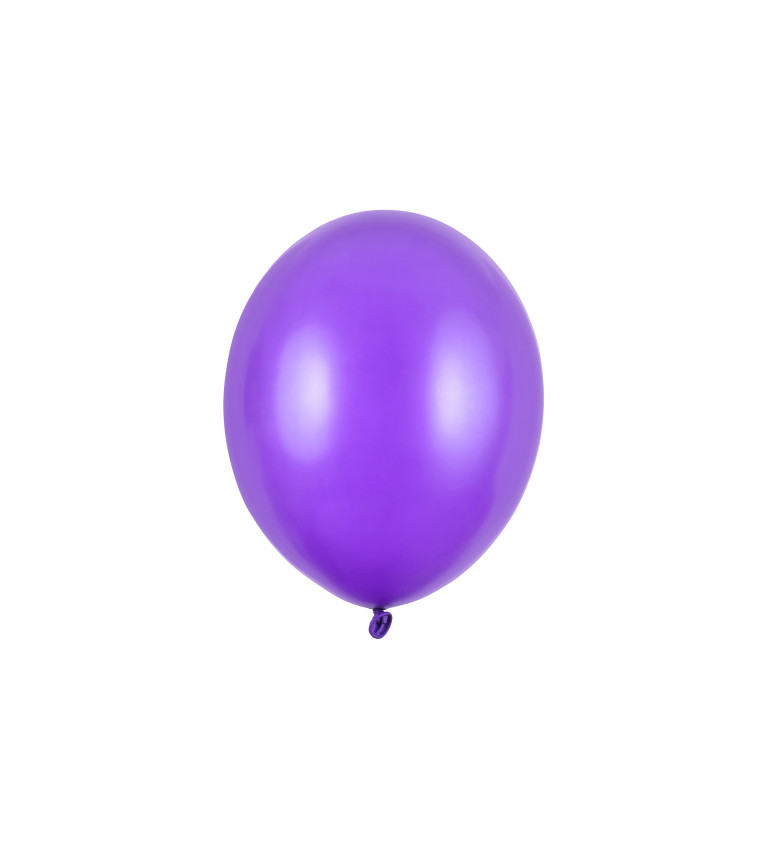 Latexové balónky 27 cm tmavě fialové, 10 ks