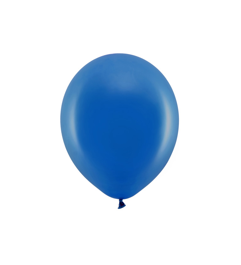 Latexové balónky 30 cm pastelové, tmavě modré, 10 ks