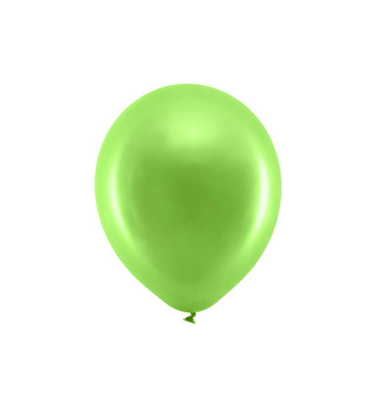 Rainbow zelené balonky II