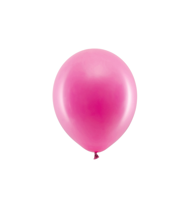 Latexové balónky 23 cm růžové, 10 ks
