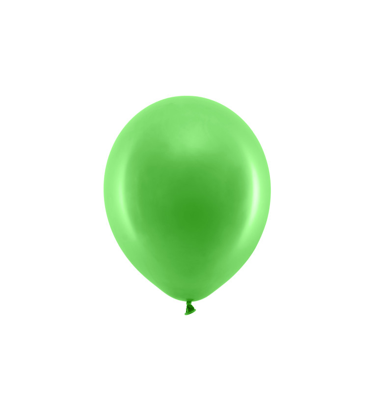 Latexové balónky 23 cm pastelové, zelené, 10 ks