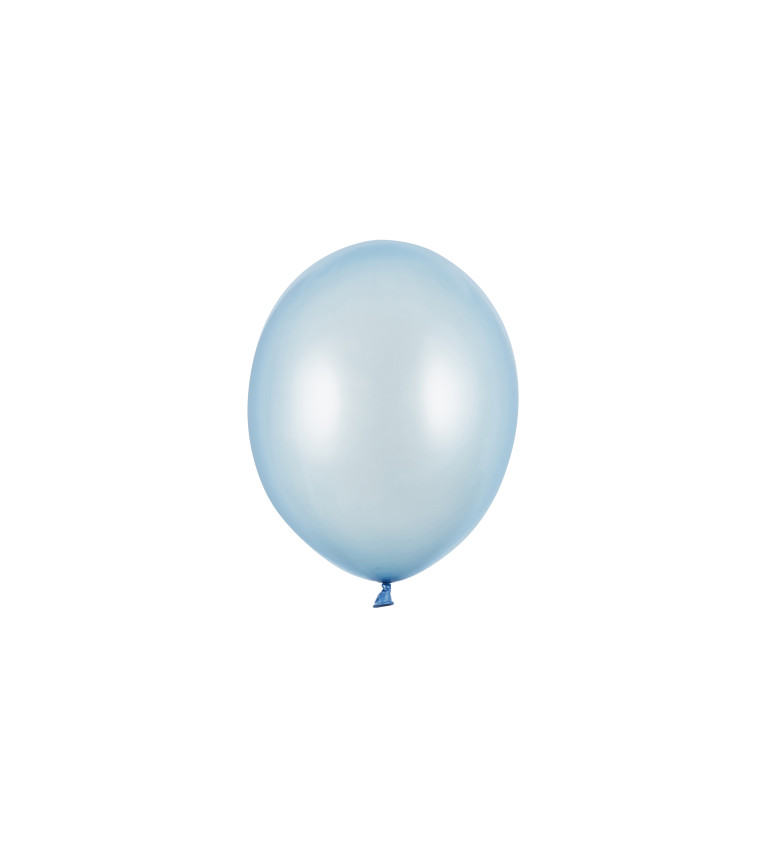 Latexové balónky 12 cm malé modré, 100 ks