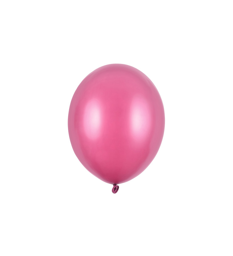 Latexové balónky 27 cm růžové, 100 ks