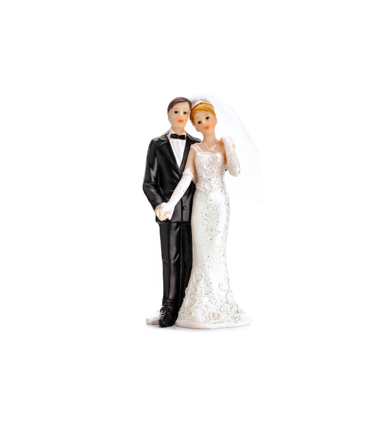 Svatební figurka ženich a nevěsta