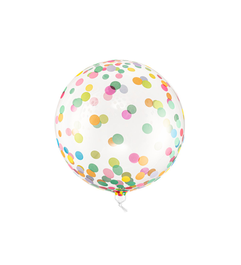 Fóliový balónek s konfetami