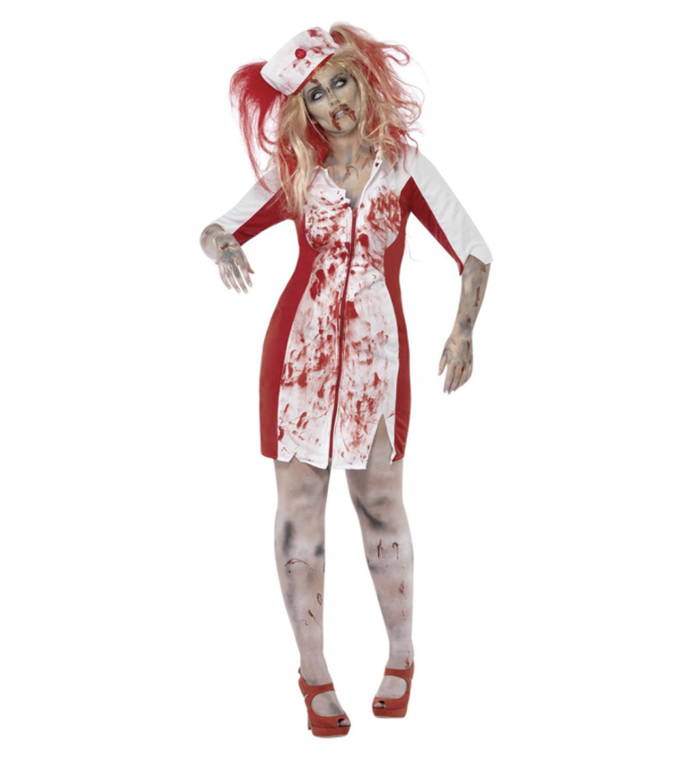 Dámský kostým - zombie sestřička