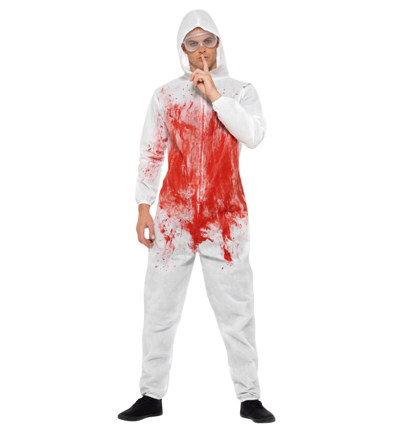 Pánský kostým na Halloween - krvavý overal