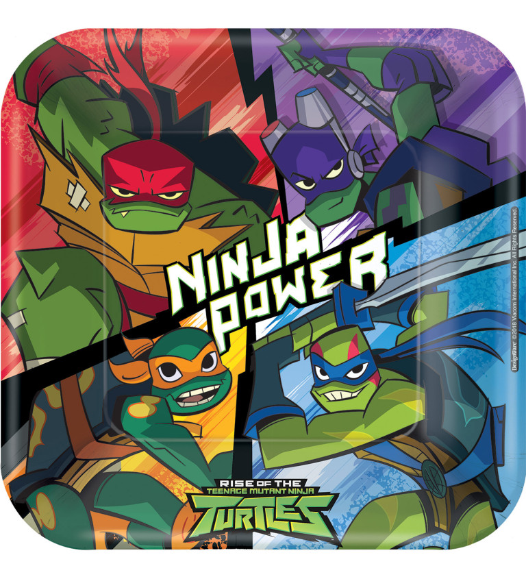 Želvy ninja talířky