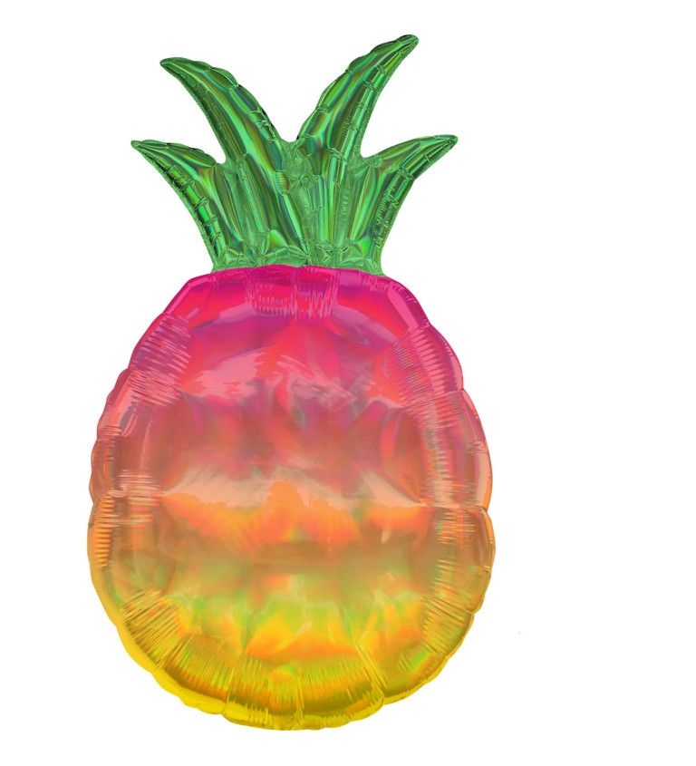 Balónek Ananas barevný