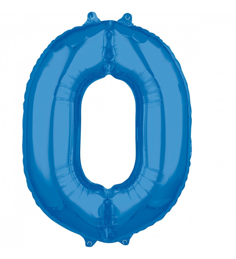 Balónek modrý 0