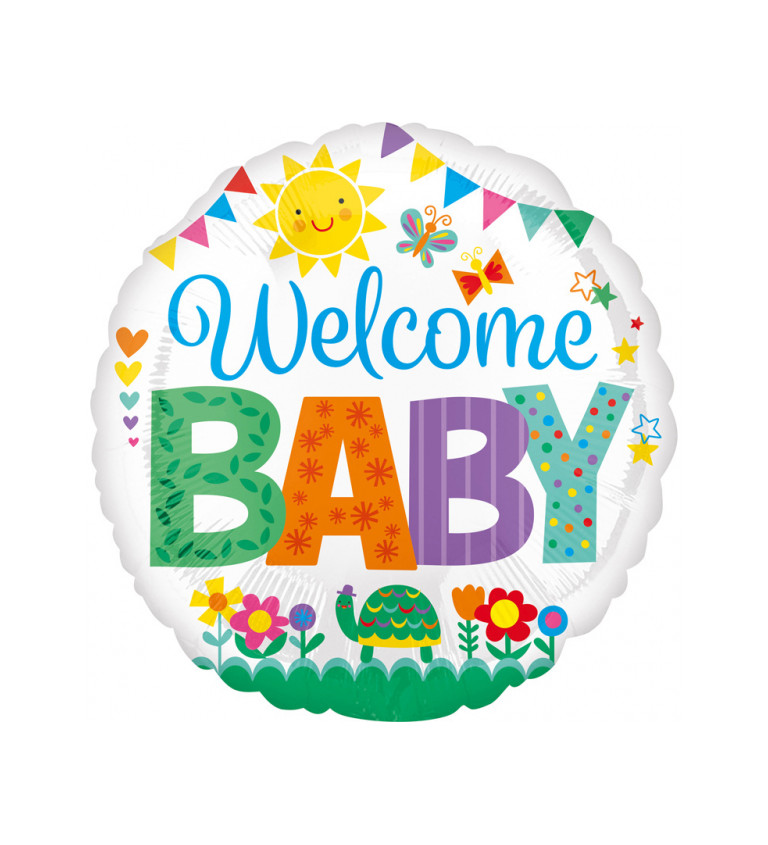 Baby welcome balónek