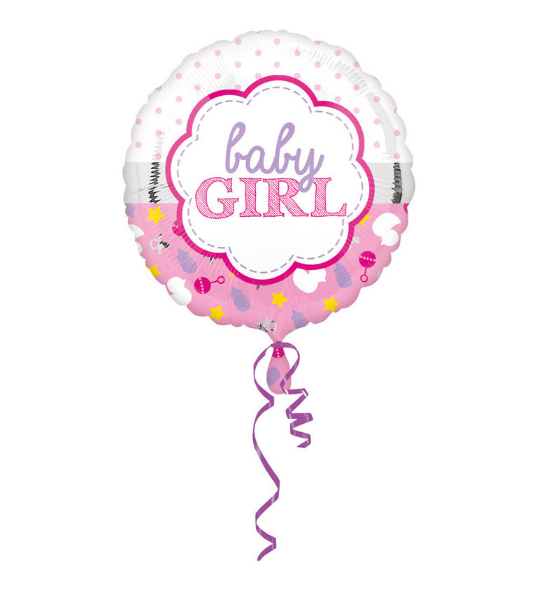 Balónek Baby girl
