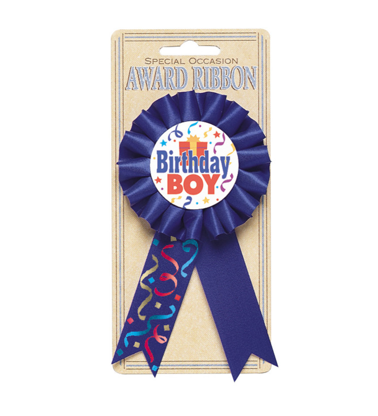 Odznak Birthday boy