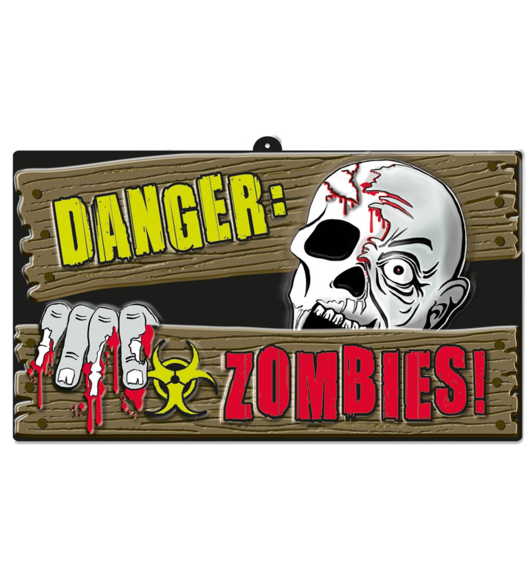 Cedule Danger: zombies