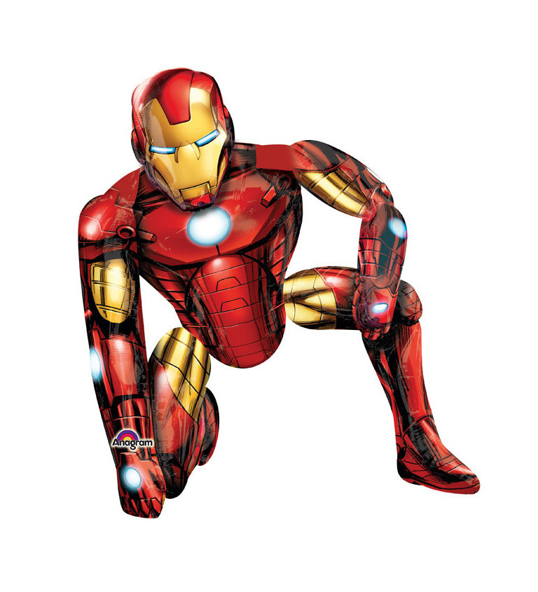 Balónek fóliový Iron-man XXL