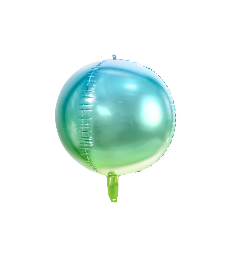 Zelenomodrý balónek