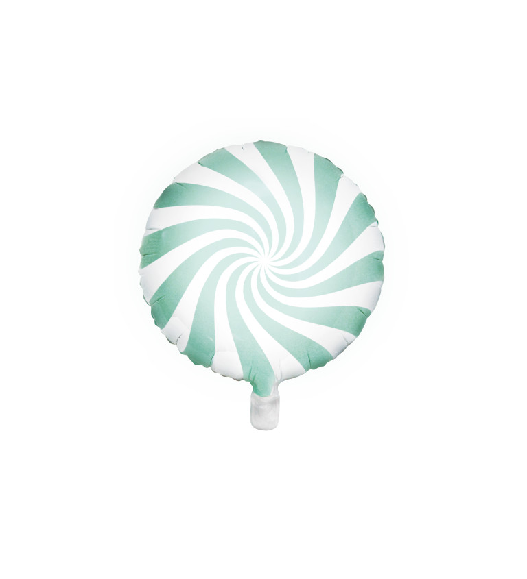 Fóliový balónek pastelový Candy - zelený