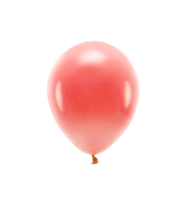 EKO Latexové balónky 30 cm pastelové, korálové, 10 ks