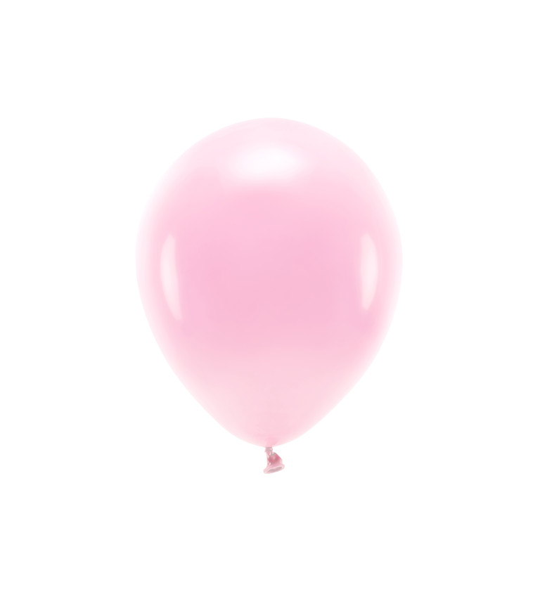 ECO balonky svetle ruzova (pastel)