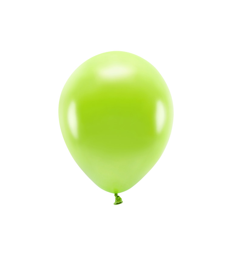 EKO Latexové balónky 30 cm zelené jablko, 10 ks