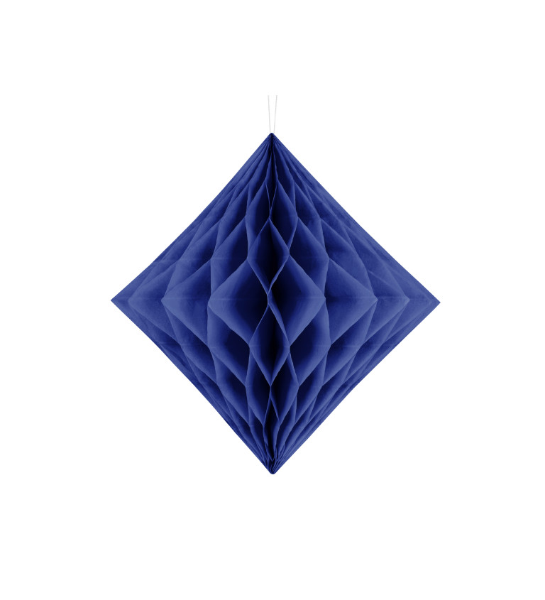 Lampión diamant - tmavě modrý