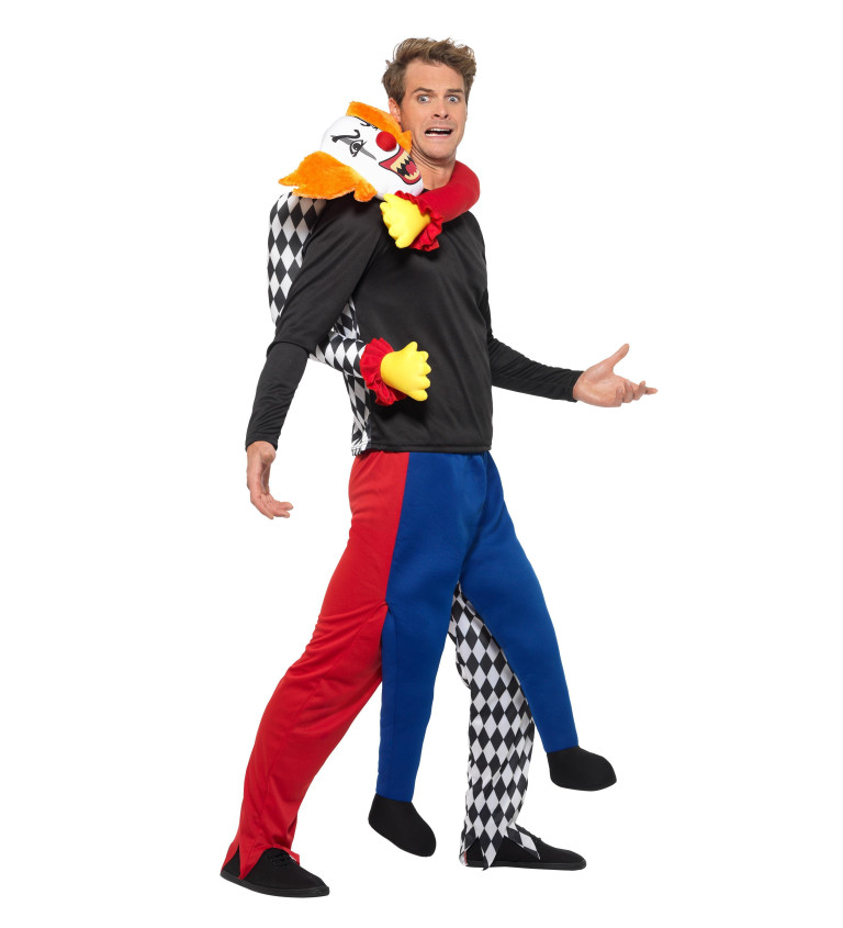 Karnevalový kostým klaun únosce